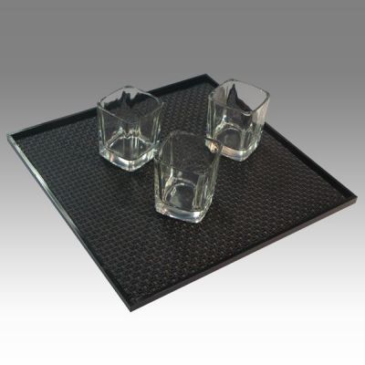 Image of Black Lacquer Serving Tray